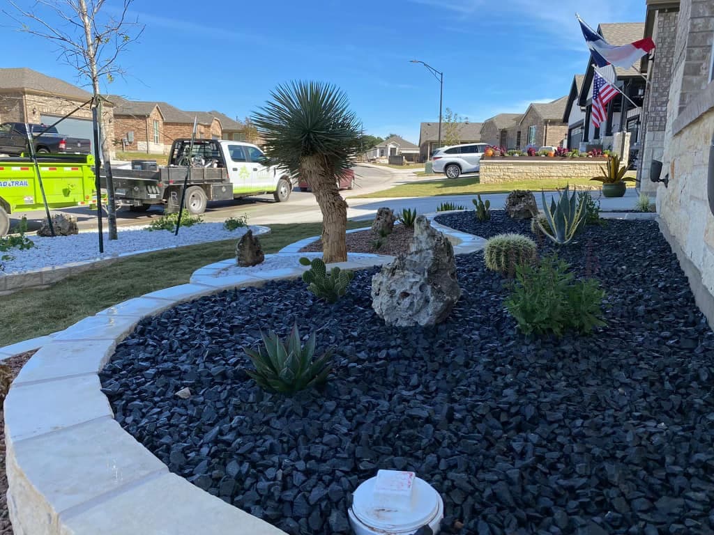 Front Yard Desert Xeriscape