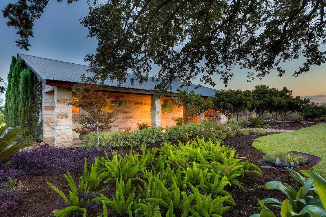 Hill Country Estate Garden